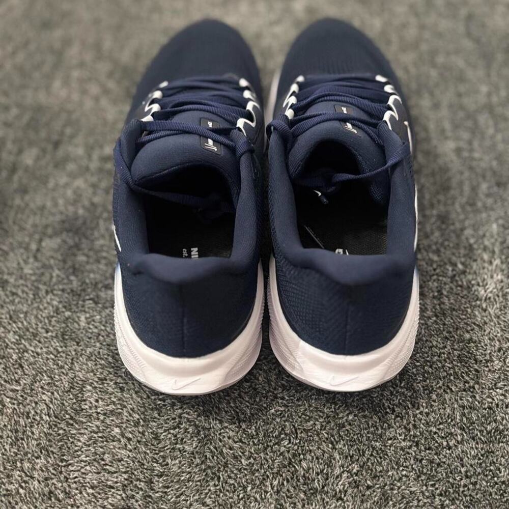 Mens Nike Air Zoom Pegasus 41 HF1536-404 College Navy White Running Shoe Size 13 - Picture 2 of 5